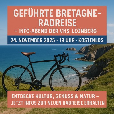 E-Bike Studienreise in Frankreich - Info-Abend